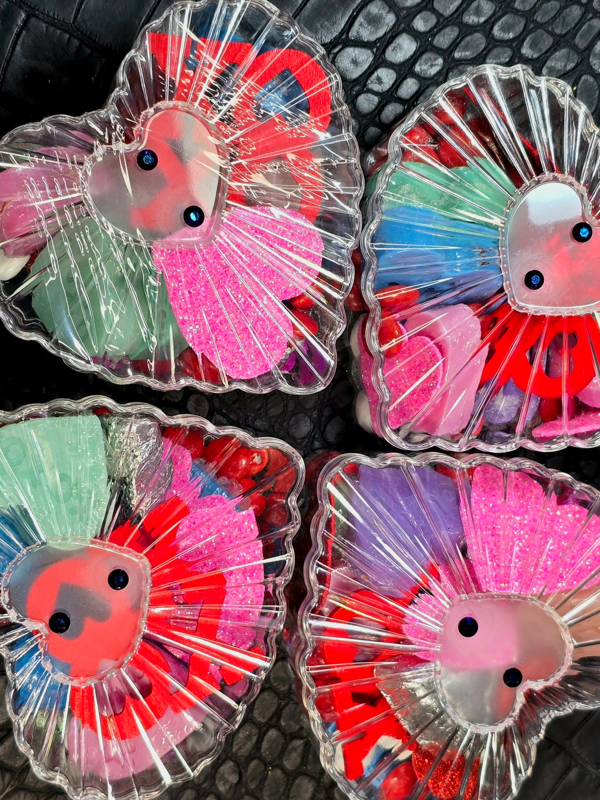 Whispers of Love: Heart Soaps (set of 6)