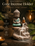 Little Monk Waterfall Incense Holder