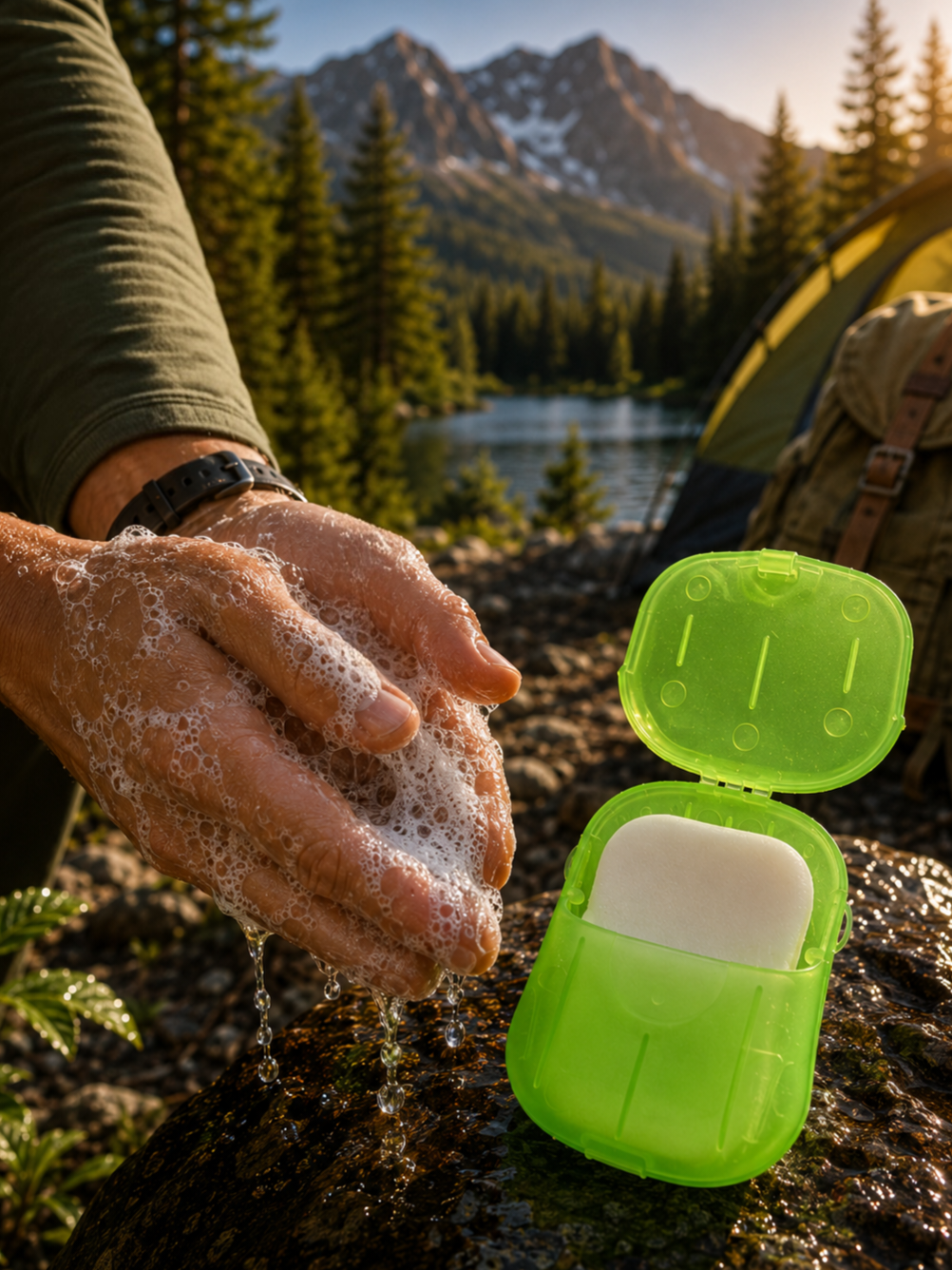 Pocket Soap: Green 💚