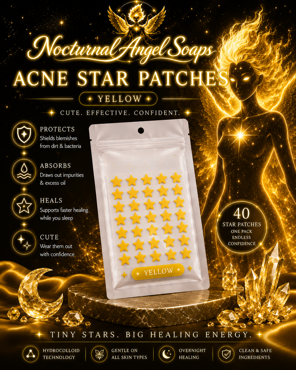 💛 CITRINE: Acne Patches