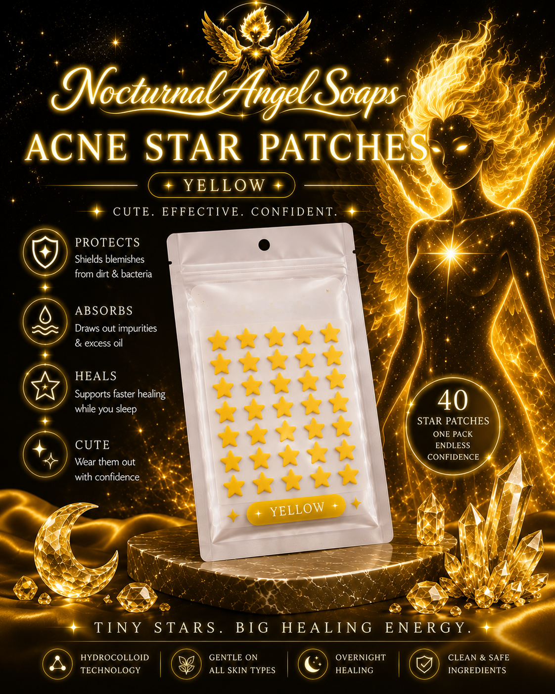 💛 CITRINE: Acne Patches