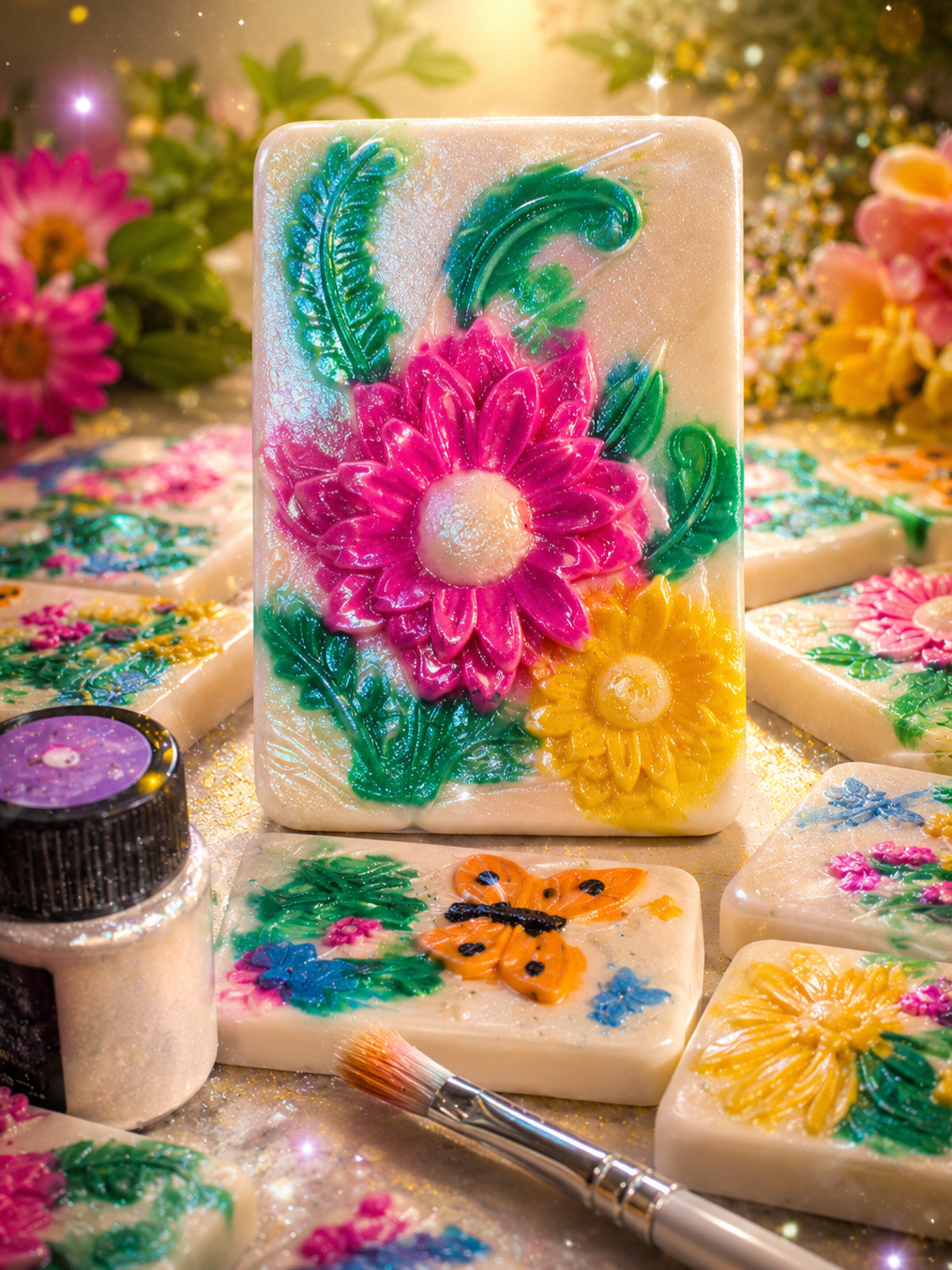 Fairy Abstract Garden Soap (Set of 80)