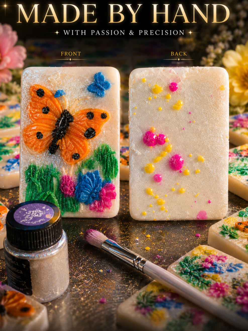 Fairy Abstract Garden Soap (Set of 80)