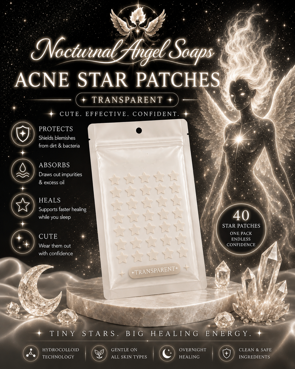 🤍 MOONSTONE: Acne Patches