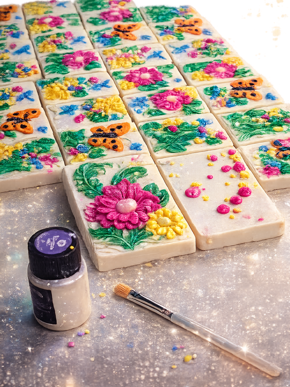 Fairy Abstract Garden Soap (Set of 80)