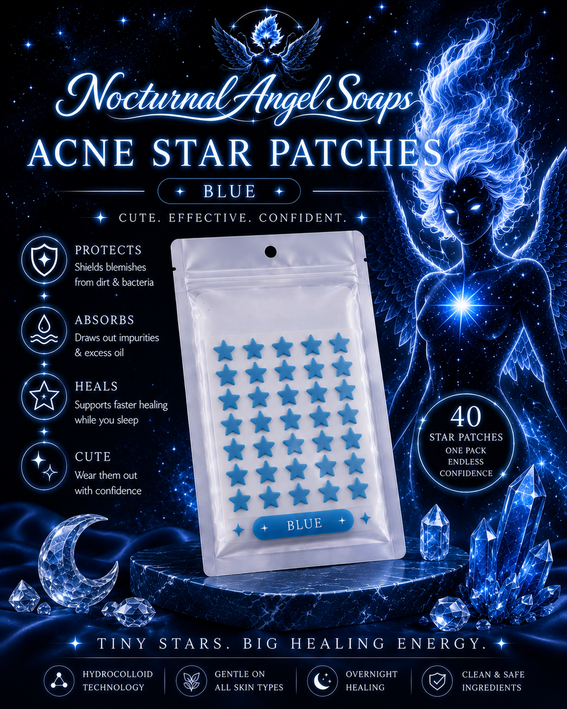💙 AQUAMARINE: Acne Patches